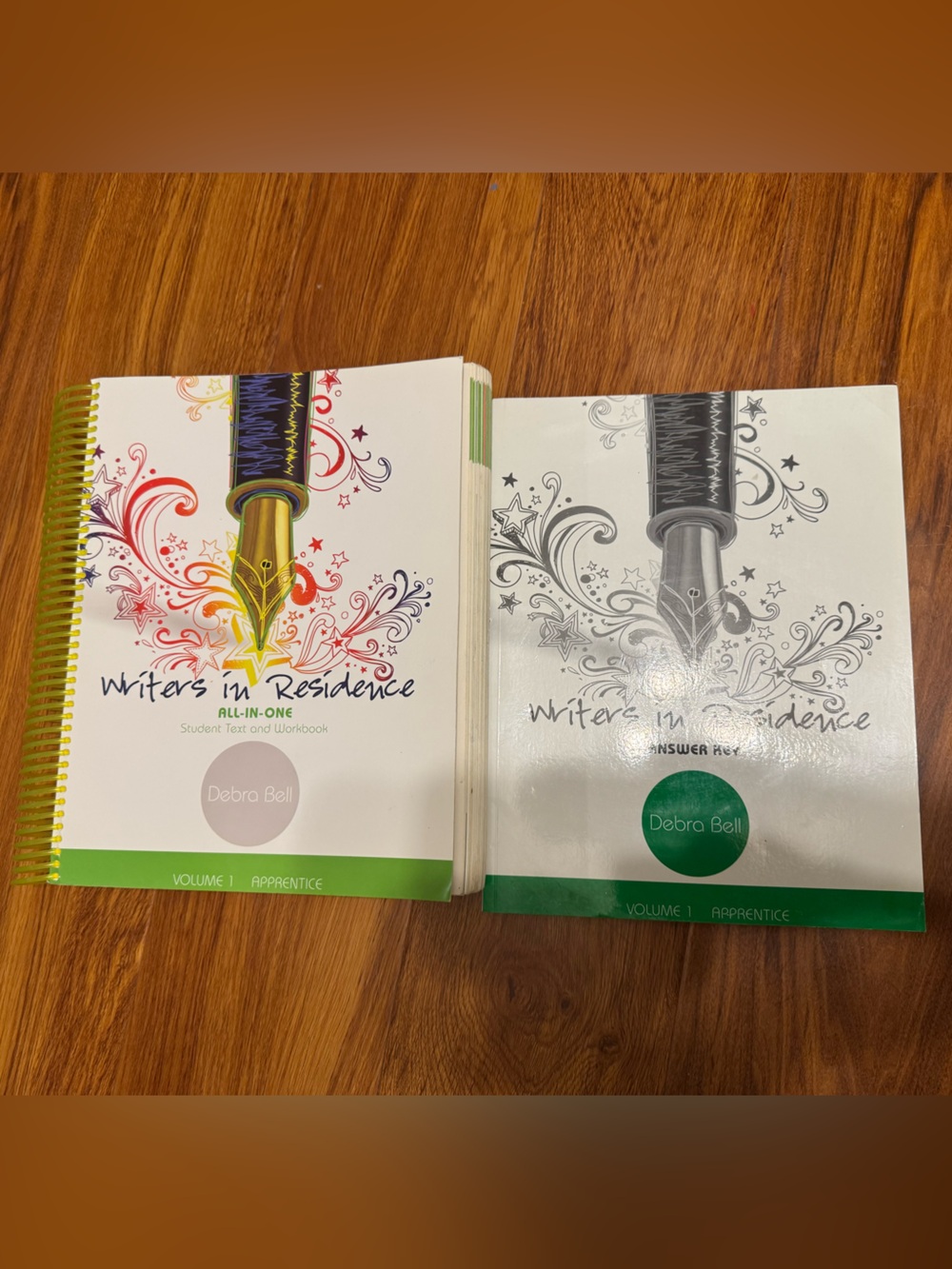 Writers in Residence Volume 1 Student Text & Answer Key Apologia Debra Bell